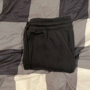 Brand new black blue notes sweatpants